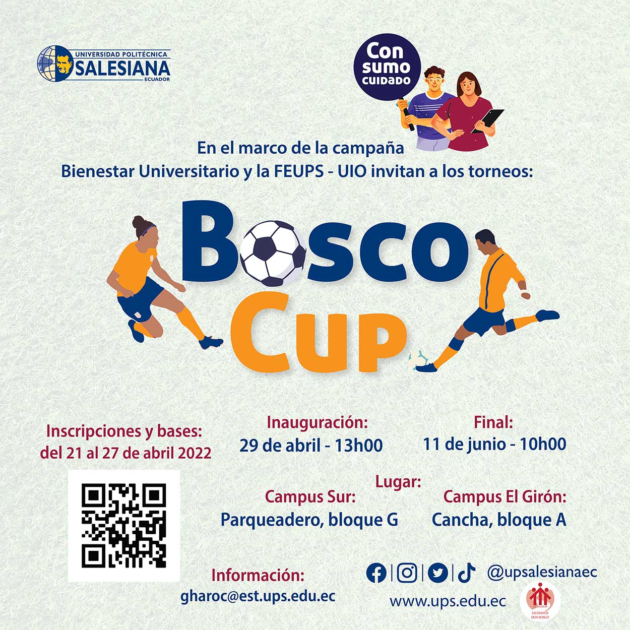 Afiche del Bosco Cup 2022
